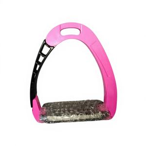 อุปกรณ์ขี่ม้าเหล็กกล้าไร้สนิมคุณภาพสูง พิมพ์ลาย น้ำหนักเบา กันลื่น ป้องกันแบคทีเรีย สีตามสั่ง - Product Image 1