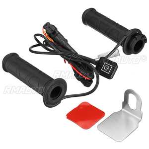 Poignées chauffantes électriques pour moto, étanches, 22mm, 12V, température réglable à trois vitesses, chauffe-mains pour moto - Product Image 4