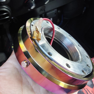 70mm in alluminio 6 fori Auto Auto a sgancio rapido volante adattatore per mozzo a scatto per volante sportivo da corsa - Product Image 4