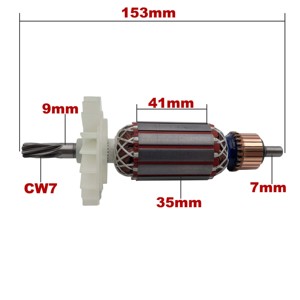 Estator de anclaje de Rotor de armadura AC220V-240V, martillo rotativo <span class=keywords><strong>BOSCH</strong></span>, GBH2-26, GBH2-26DRE - Product Image 2