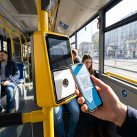 Módulo Lector de Códigos QR Integrado A87 para Máquina de Validación de Boletos de Autobús y Tren