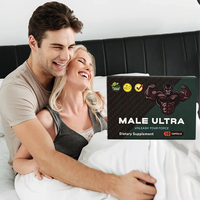 Capsules MALE ULTRA pour hommes adultes, complément alimentaire naturel à base de plantes, stimule la vitalité, la performance et la confiance, vente en gros en vrac