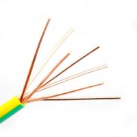 Fourniture directe d'usine 1.5mm 2.5mm 6mm 20mm Câblage de maison flexible Cuivre PVC Fil électrique et câble prix Câble de construction