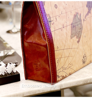 Sac à vin en cuir PU de luxe personnalisé pour 2 bouteilles et impression de logo sur carte, sacs de transport pour vin par sublimation, boîte d'emballage pour vin avec poignée