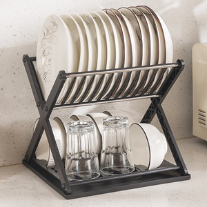 <span class=keywords><strong>Estante</strong></span> de almacenamiento de platos, escurridor, <span class=keywords><strong>estante</strong></span> de mesa, cuenco, palillos, cuenco, <span class=keywords><strong>vajilla</strong></span>, armario, cesta, <span class=keywords><strong>estante</strong></span> de cocina <span class=keywords><strong>para</strong></span> el hogar - Product Image 2