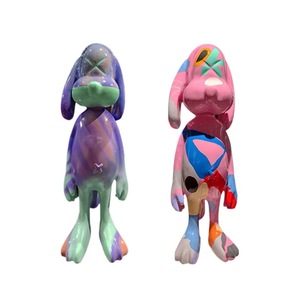 Promoción: Estatua de Snoopy Rosa Electrochapada, Escultura de Dibujos Animados, Estatua de <span class=keywords><strong>Perro</strong></span> de Fibra de Vidrio, Accesorios de Animales, Estatuas de Animales de Resina, Pop Art - Product Image 3
