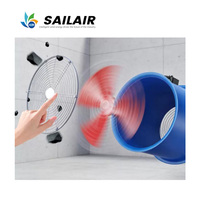Kipas Aksial Seri SF, Casing Baja Karbon, Volume Udara Besar, Kebisingan Rendah, Kipas Buang Aliran Aksial Terarah, Penggunaan Industri & Komersial