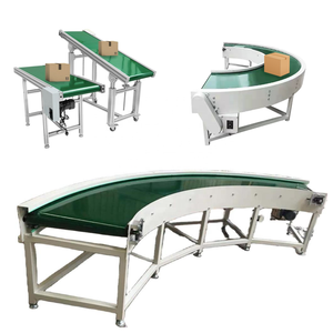 <span class=keywords><strong>2026</strong></span> Yeni Tasarım Yatay Kutu Paketleme Konveyör Bandı Otomatik PVC Bantlı Konveyör 220 v İspanya için - Product Image 1