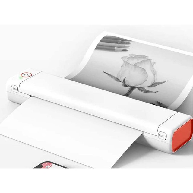 New Arrival M08f Inkless Portable Mini Bluetooth Thermal A4 Printer on Business Trip Wireless Thermal Printer