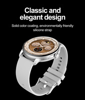 Reloj Inteligente con IA, Pulsera Inteligente con Llamadas Bluetooth, NFC, Monitor de Frecuencia Cardíaca, Presión Arterial, Seguimiento del Sueño y Conteo de Pasos