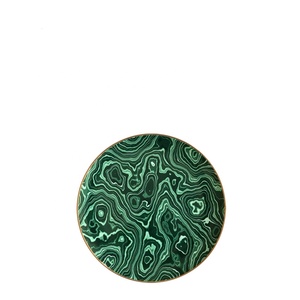 Nordic Porcelain Tableware <b>Sets</b> Trendy Ceramic Dark Green Pattern Type Dinner Plate <b>for</b> Home Decor - Product Image 6