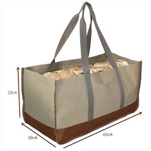 Portable Firewood Carrier Bag Durable Multi‑Purpose Log Tote Bag Heavy Duty Logging <b>Tool</b> Bag for Wood Carrying - Product Image 4