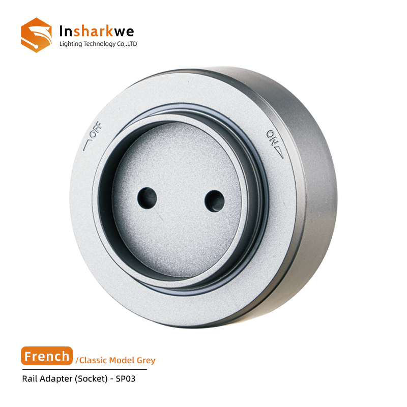 SP-03 FR Enchufe Gris Clásico *2
