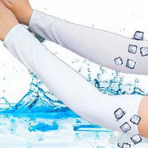 1 Paar Arm stulpen Wärmer Sicherheits hülse Sonnen-UV-Schutz hülsen Lange Arm abdeckung Kühl wärmer zum Laufen Golf Radfahren Sommer - Product Image 5
