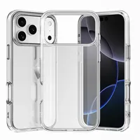 Coque de téléphone transparente antichoc à paillettes compatible avec iPhone 17 Air 16E 15 14 13 12 11 Pro Max Plus Mini XS 7 8 XR