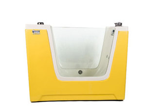 Moderna Cabina Doccia/Vasca da Bagno Autoportante in Acrilico Blu <span class=keywords><strong>Verde</strong></span> Giallo con Luci a Bolle, Idromassaggio, Ecologica per Uso Interno/Esterno - Product Image 2