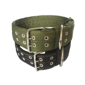 Correa de Nailon Táctica Moderna Personalizada al por Mayor, Correa de Tela de Hierro Ajustable y Resistente para Mascotas, Collar para Perros - Product Image 2