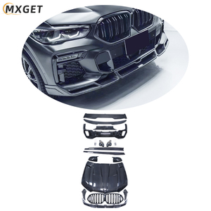 Kit de Carrocería de Fibra de Carbono MXGET para BMW X6/G06 LD, Lip Delantero, Faldones Laterales, Lip Trasero, Alerón Trasero, Alerón de Techo, Parrilla, Carcasas de Espejos - Product Image 3