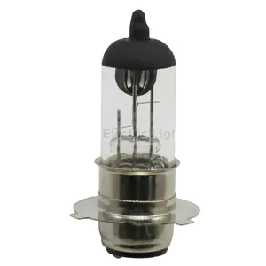 Lâmpada de farol recarregável ba20d 12v, 35/35w, para motocicleta, scooter, lâmpadas de halogênio