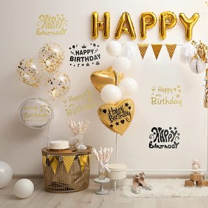 Pegatinas <span class=keywords><strong>de</strong></span> Cumpleaños <span class=keywords><strong>de</strong></span> Colores Variados, Pegatinas para Fiesta <span class=keywords><strong>de</strong></span> Cumpleaños, Calcomanías DIY para Globos Grandes, Decoración <span class=keywords><strong>de</strong></span> Cumpleaños con Globos - Product Image 5