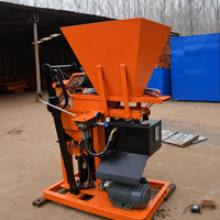 Machine à fabriquer des briques en terre cuite semi-automatique hydraulique RPT1-25, machine à fabriquer des blocs emboîtables