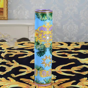 Jarrón de porcelana de hueso de lujo de estilo europeo personalizado con caja de regalo - Product Image 3