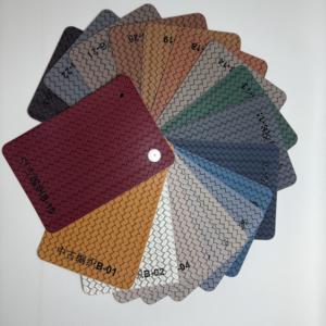 Cuero Sintético <span class=keywords><strong>de</strong></span> PVC Suave, <span class=keywords><strong>de</strong></span> Doble Tono, con Textura 3D, Agradable al Tacto, para Tapicería <span class=keywords><strong>de</strong></span> Muebles y Manualidades - Product Image 5