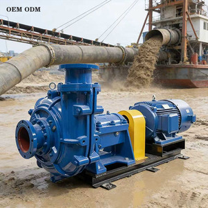 Pompe à boue horizontale OEM ZJ - Pompe centrifuge auto-amorçante à grand débit pour usine de lavage du charbon - Product Image 2