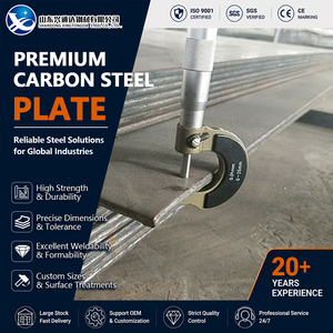 <b>Pickled</b> SS400 S235JR <b>Pickled</b> 12mm 1250mm 3000mm Normalized Carbon Steel Plate for Structural Support - Product Image 1