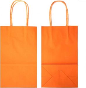 Bolsas de Compras Personalizadas de Papel Kraft Reciclable con Asa para Promoción Empresarial, Exposiciones y Comida para Llevar - Product Image 2