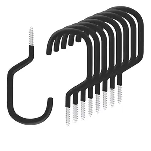 Hiển thị Hooks xuyên biên giới vườn công cụ lưu trữ xe đạp Heavy Duty kim loại vít tường Hooks & Coat racks