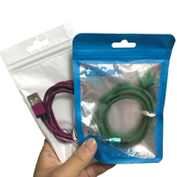 Câble USB vers USB C tressé en nylon, charge rapide 3A, longueur 1,2 mètre (3 pieds, 6 pieds) pour Samsung, nouveau iPhone