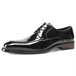 Vente en gros de chaussures Oxford de luxe de haute qualité, fabriquées à la main, style italien, en cuir de vache, à lacets, prix d'usine - Product Image 5