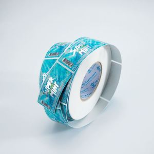 Etiquetas Adhesivas Personalizadas con Estampado en Caliente, Impresión a Color, Venta al por Mayor, Rollos de Etiquetas de Vinilo Impermeables - Product Image 1