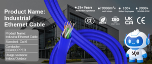 SIPU Cina supporto di fabbrica servizio OEM Highlight velocità e bassa latenza cavo Cat5/cat6 cavo per la telecomunicazione in magazzino - Product Image 2