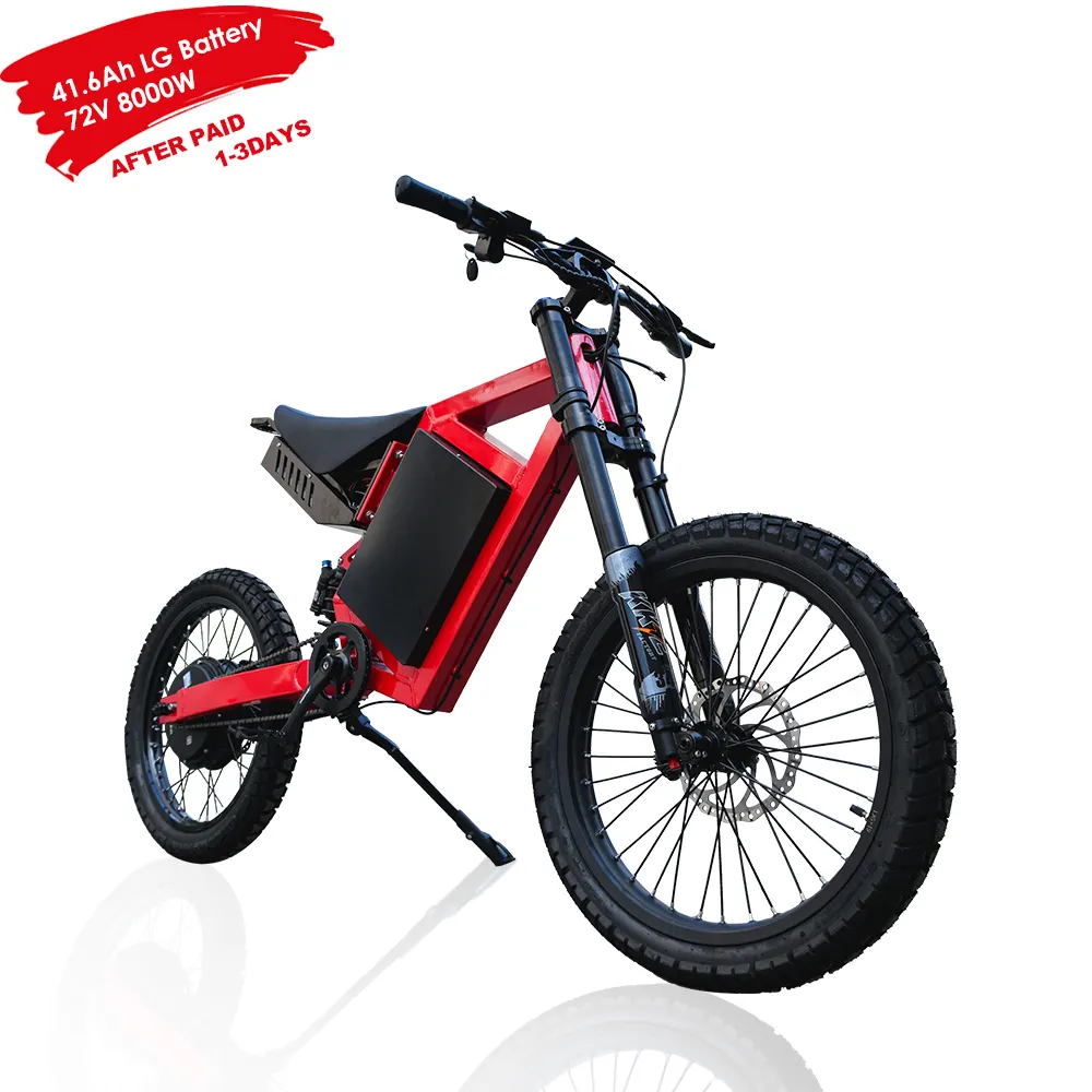 2022 HEZZO 60v 3000w stealth bomber electric bike long range SUR RON ebike light bee x offroad stealth bomber electric dirtbike