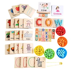 Manufacturer Supplier China cheap baby toy wooden kids educational toys wooden toys montessori