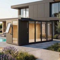 Kit de structure en aluminium COCOVIA, préfabriqué, en kit, 20 pieds, pour maison modulaire démontable, conteneur, maisonnette pour grand-mère, abri de jardin
