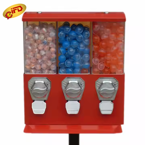 IFD vendita calda Design classico a buon mercato a gettoni caramelle <span class=keywords><strong>Gumball</strong></span> distributore automatico con supporto - Product Image 1