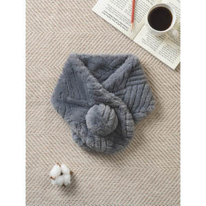 Line Weave Ferper Drop-Shadow <b>Lace</b> Knitted <b>Scarf</b> Shakless Design - Product Image 1