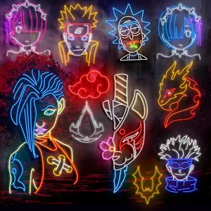 christmas decoration Most Popular Sailor Moon Anime Neon Light Led Neon Sign For Wall Bedroom