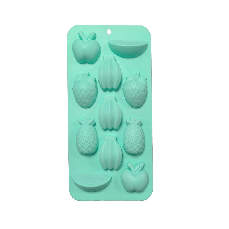 11 fruit ice trays mint color