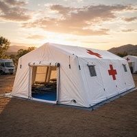Tente médicale gonflable personnalisée pour les opérations de sauvetage d'urgence et les projets d'hôpitaux de campagne