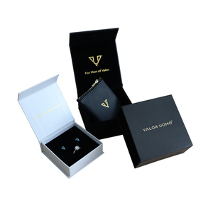 Tùy Chỉnh Dập Nóng Logo In Từ Đồ Trang Sức Hộp Quà Tặng Bao Bì Hộp Với Túi Nhỏ - Product Image 6