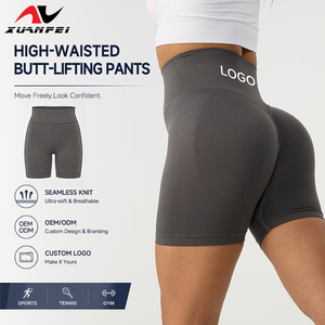 All'ingrosso senza cuciture Yoga Biker vita alta glutei lifting abbigliamento sportivo palestra Fitness donna <span class=keywords><strong>pantaloncini</strong></span> <span class=keywords><strong>sportivi</strong></span> - Product Image 1
