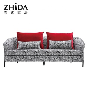 Divano Moderno Personalizzato con Motivi Speciali 3-2-1 Posti <span class=keywords><strong>per</strong></span> Arredamento <span class=keywords><strong>Soggiorno</strong></span> di Hotel e Ville - Product Image 2