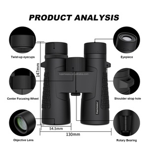 Jumelles C 10X grossissement calibre 42mm chasse <span class=keywords><strong>tir</strong></span> <span class=keywords><strong>longue</strong></span> portée extérieur Vision claire jumelles télescope - Product Image 3