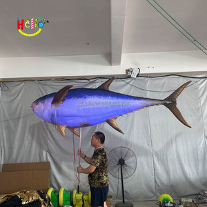 أسماك التونة البحرية القابلة للنفخ حسب الطلب ، أسماك قابلة للنفخ مع ضوء Led - Product Image 2