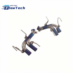 ระบบท่อไอเสียไทเทเนียมแบบ Catback พร้อมปลายท่อคู่แบบ Quad สำหรับ Ferrari FF 812 6.3L V12 - Product Image 5