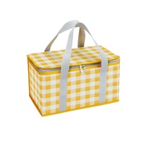 Sac à lunch isotherme en tissu Oxford de grande capacité Sac à main extérieur léopard Camping Pique-nique Cartable épais en aluminium Cartable alimentaire